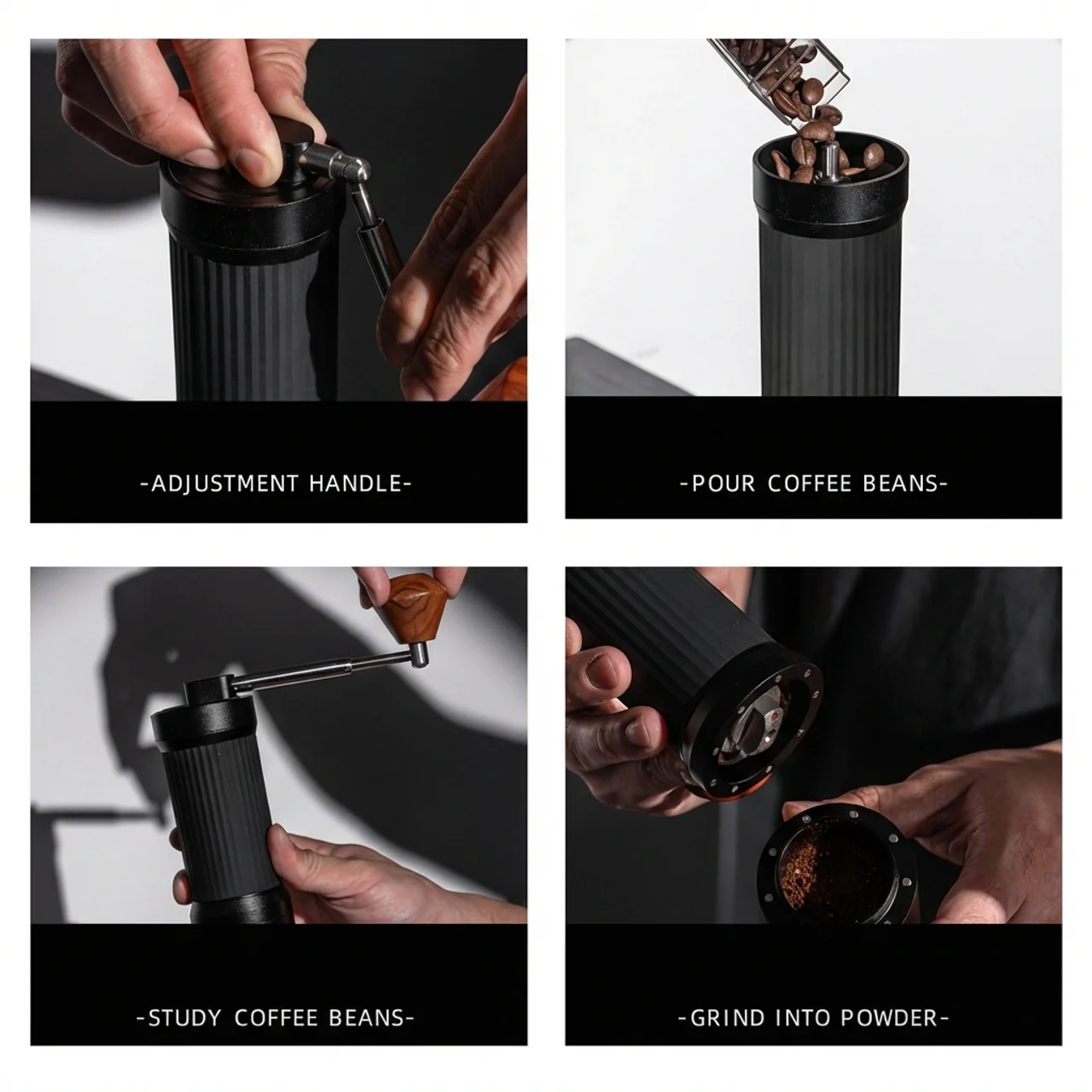Roast Ritual Premium Manual Coffee Grinder